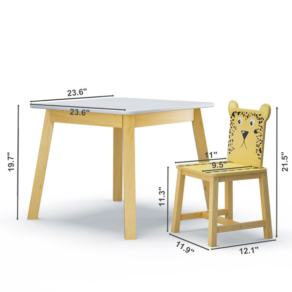 Rickey kids 5 piece best sale table & chair set